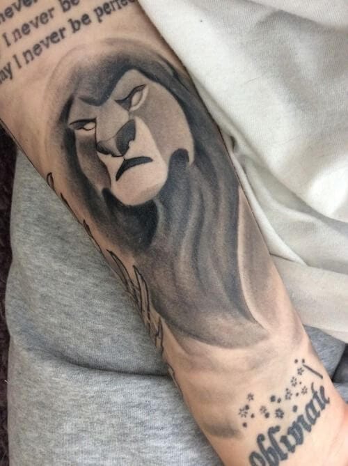 12+ Best Lion Tattoo Designs - Mufasa Tattoo Ideas - PetPress