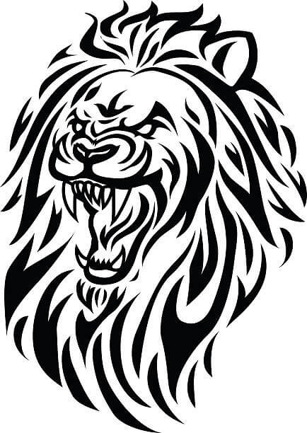 15+ Simple Tattoos: Lion Tattoos That Are Simply Genius - Page 2 of 3 ...