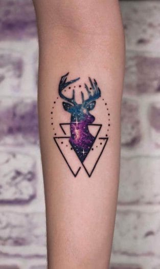 15+ Small Stag Tattoo Designs - PetPress