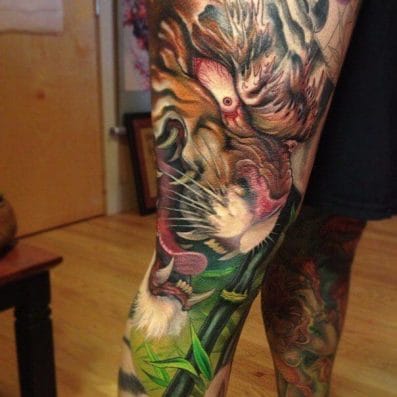 16+ Best Tiger Tattoo Designs For Thigh - PetPress