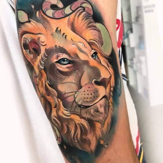 12+ Traditional Lion Tattoo Designs & Ideas - PetPress
