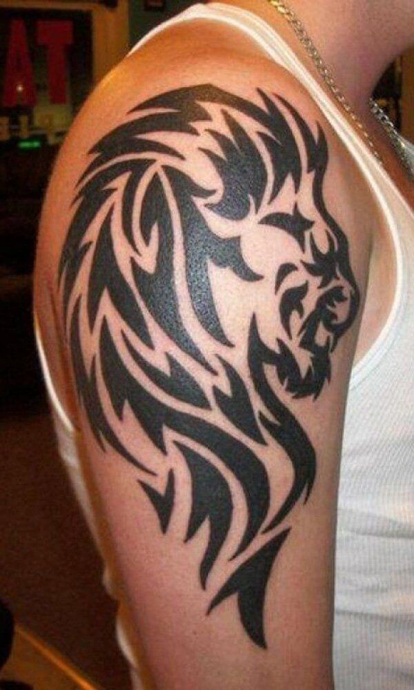 16+ Tribal Lion Tattoo Designs - PetPress
