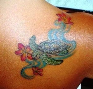 12+ Unique Turtle Tattoos - Back Tattoo Designs - PetPress