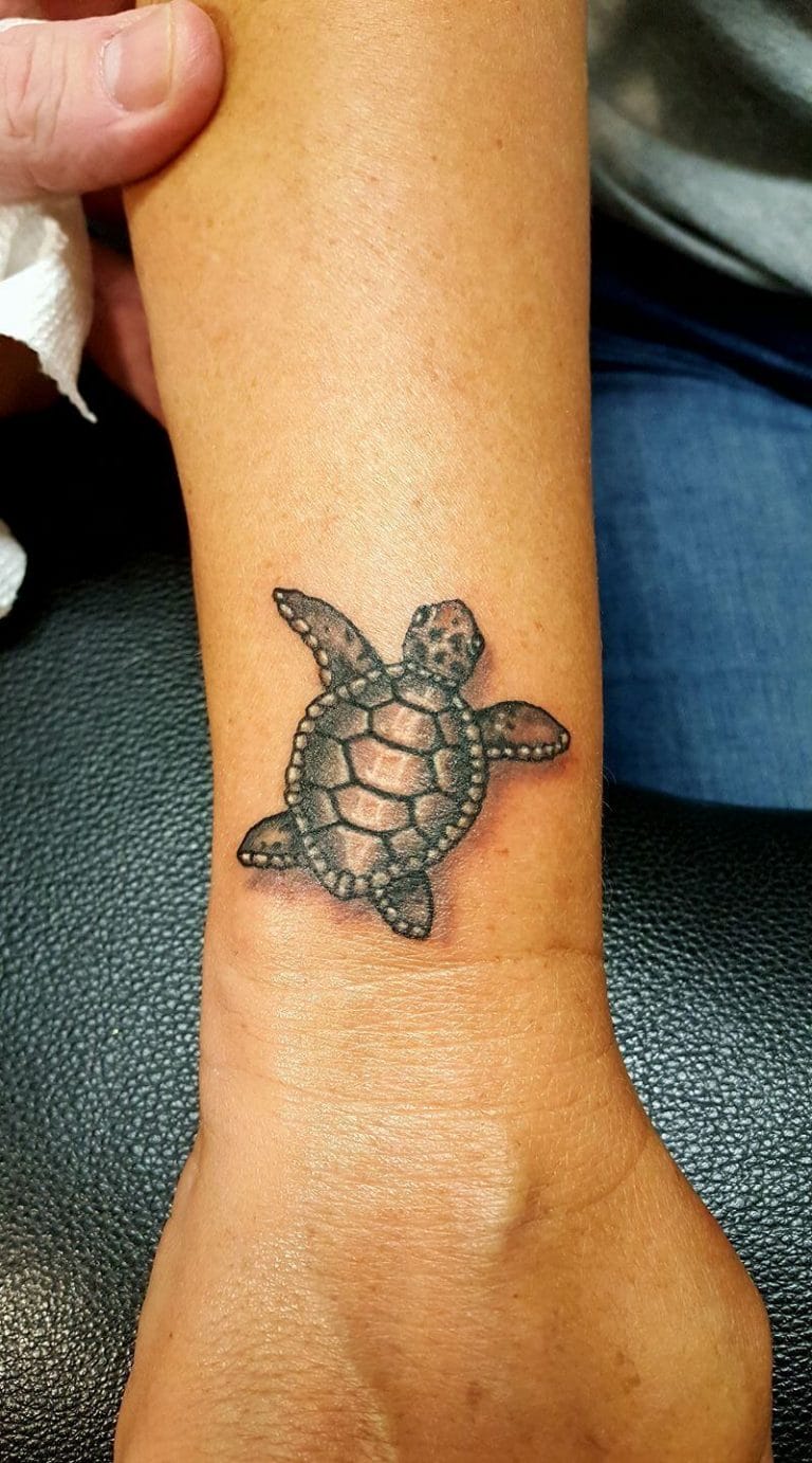 12+ Best Turtle Tattoo Ideas For Wrist - PetPress