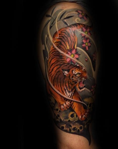 17+ Best Asian Tiger Tattoo Designs and Ideas - PetPress