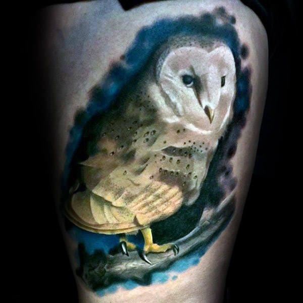 Top 12+ Barn Owl Tattoo Designs - PetPress