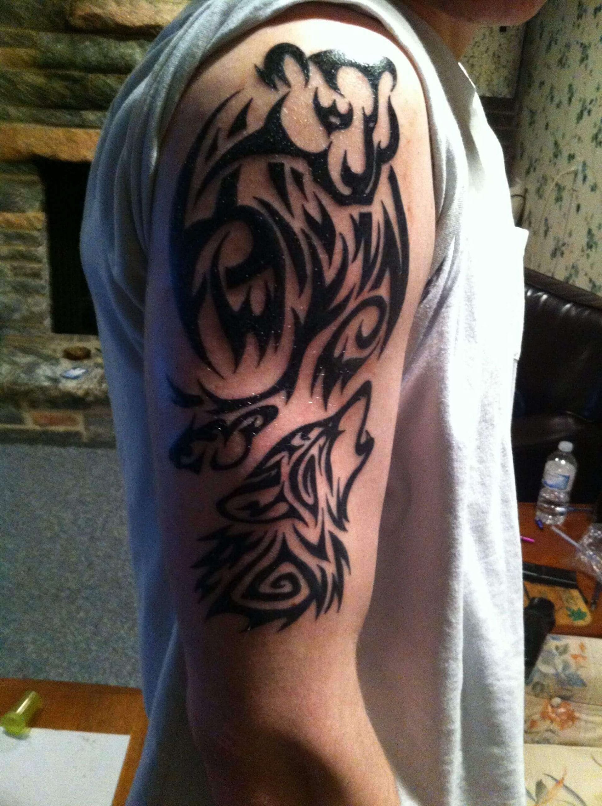 10+ Best Bear and Wolf Tattoo Ideas PetPress