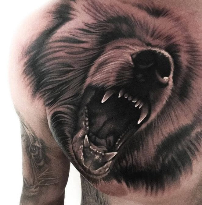 Top 15+ Bear Chest Tattoo Designs & Ideas - PetPress