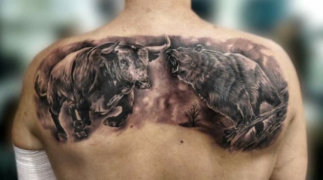 10+ Best Bull and Bear Tattoo Designs - PetPress