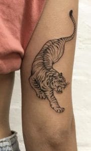 12+ Best Crawling Tiger Tattoo Designs - PetPress