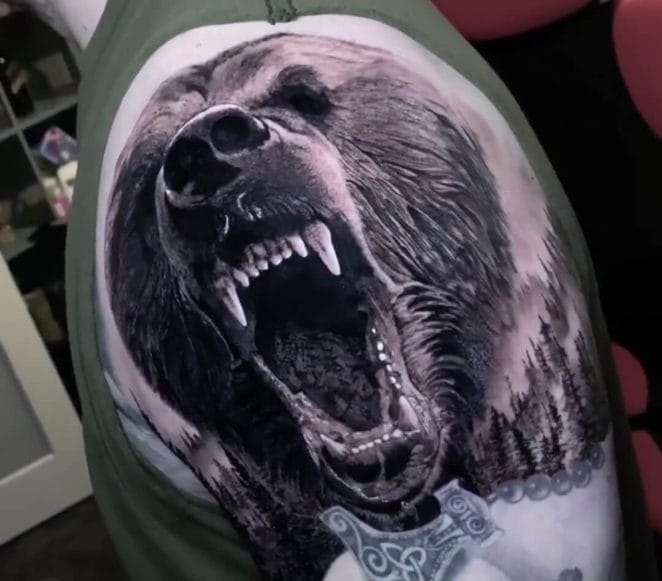 12+ Best Grizzly Bear Tattoo Designs and Ideas PetPress
