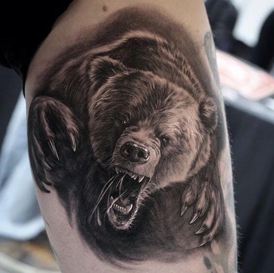 12+ Best Grizzly Bear Tattoo Designs and Ideas - PetPress