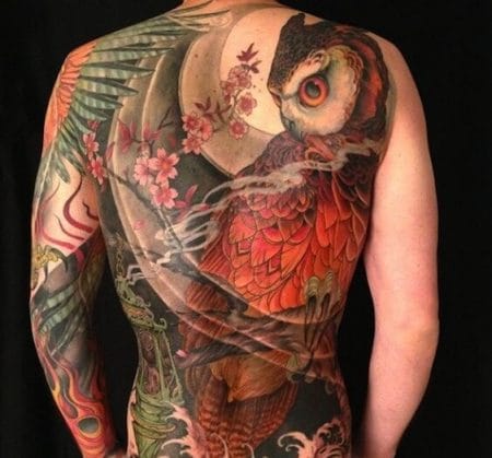 12+ Japanese Owl Tattoo Designs and Ideas - PetPress