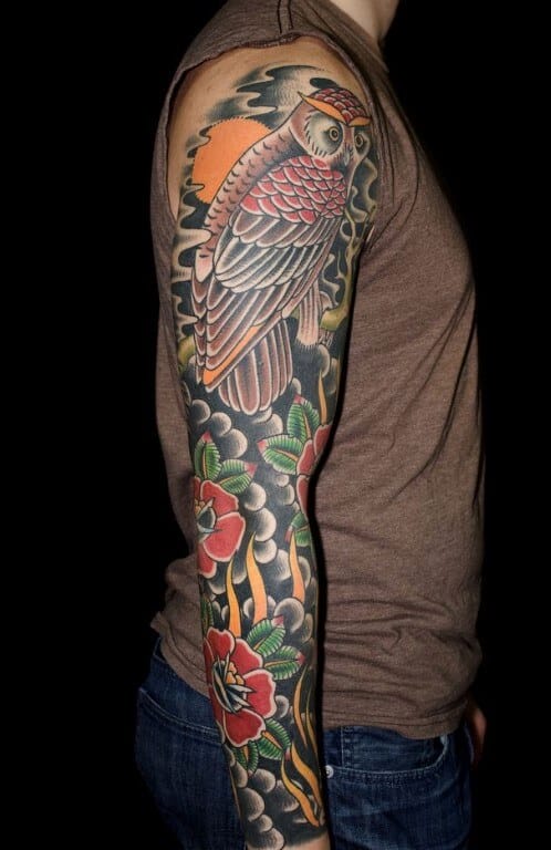 12+ Japanese Owl Tattoo Designs and Ideas - PetPress