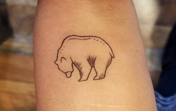 10+ Minimalist Bear Tattoo Ideas That Will Inspire You To Get Inked -  PetPress