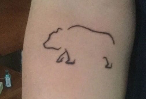 10+ Minimalist Bear Tattoo Ideas That Will Inspire You To Get Inked ...