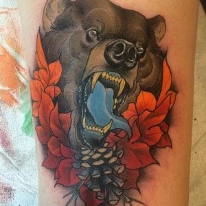 12+ Neo Traditional Bear Tattoo Ideas - PetPress