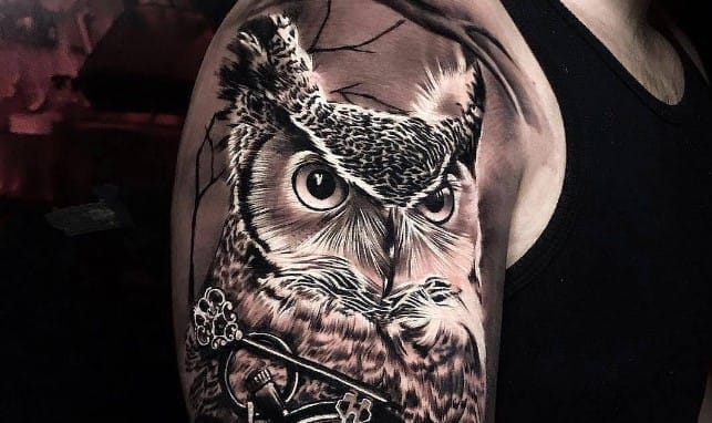 12+ Best Owl and Clock Tattoo Ideas - PetPress