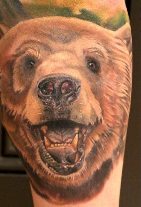 12+ Realistic Bear Tattoo Ideas - PetPress
