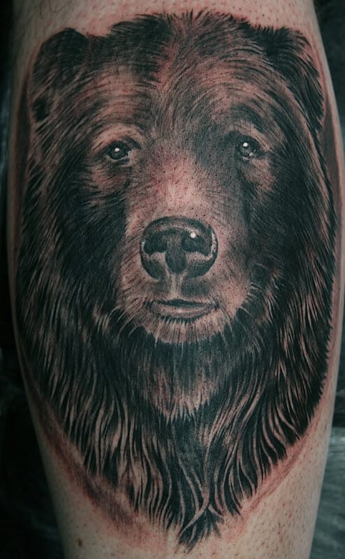 12+ Realistic Bear Tattoo Ideas - PetPress