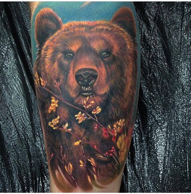 12+ Realistic Bear Tattoo Ideas - PetPress
