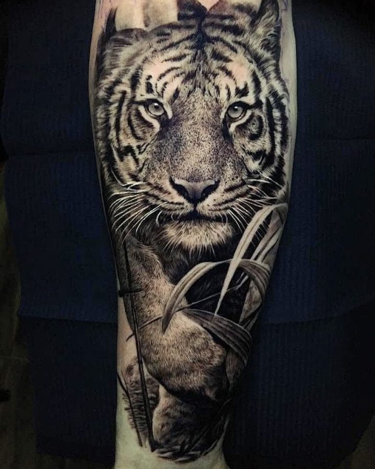 12+ Best Siberian Tiger Tattoo Designs - PetPress