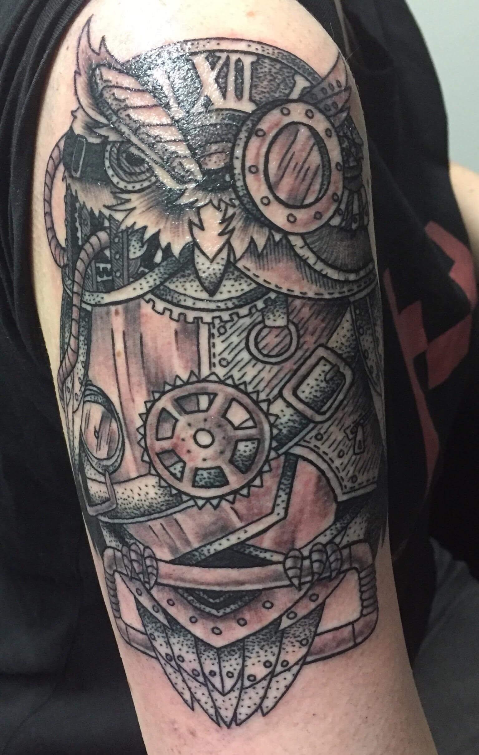 14+ Fantastic Steampunk Owl Tattoo Designs PetPress