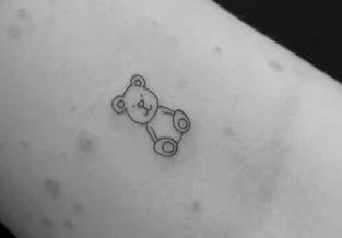 12+ Small Teddy Bear Tattoo Ideas - PetPress