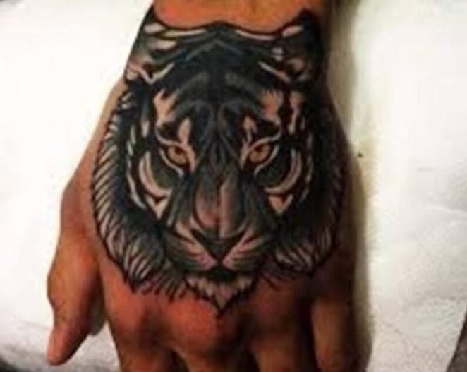 14+ Black and White Tiger Tattoo Designs - PetPress