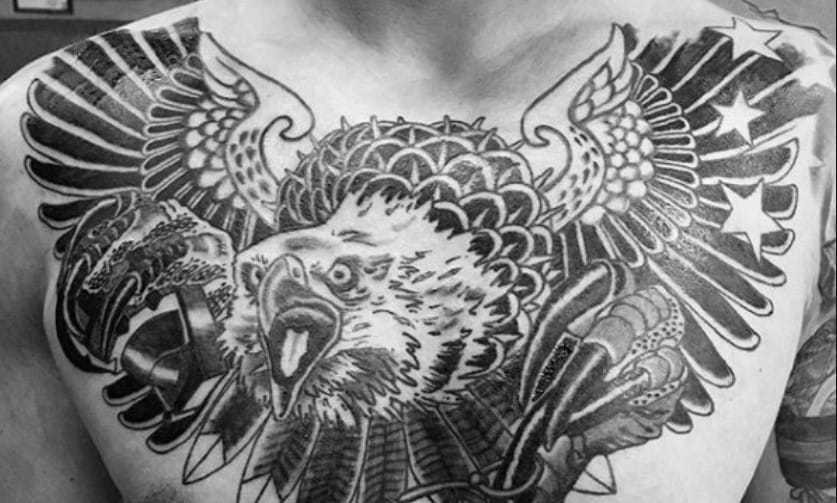 101 Best Eagle Chest Tattoo Designs That Will Blow Your Mind!