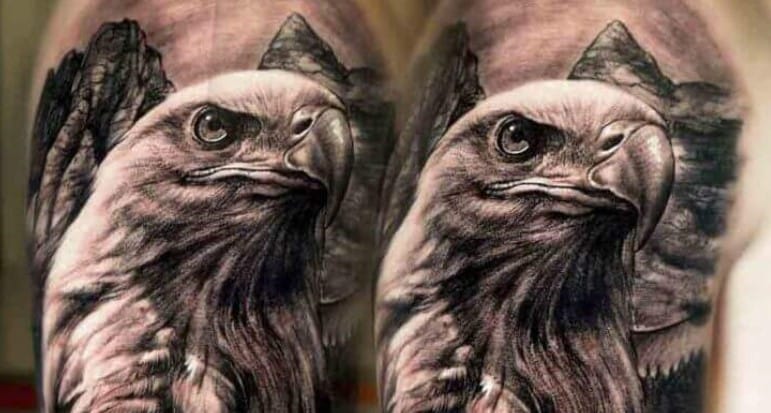 15+ Best Eagle Head Tattoo Designs - PetPress