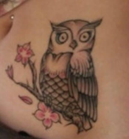 12+ Cool Owl Stomach Tattoo Designs and Ideas - PetPress