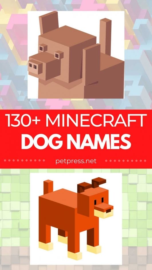 130+ Minecraft Dog Names - Popular Dog Name Ideas From Minecraft