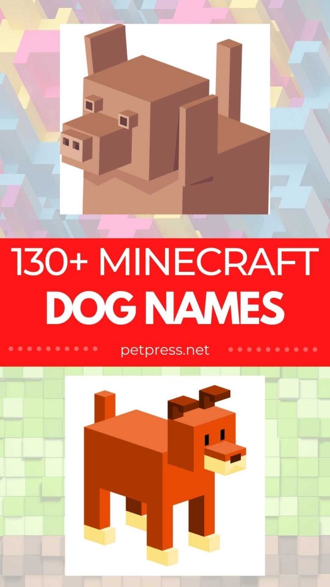 minecraft dog names