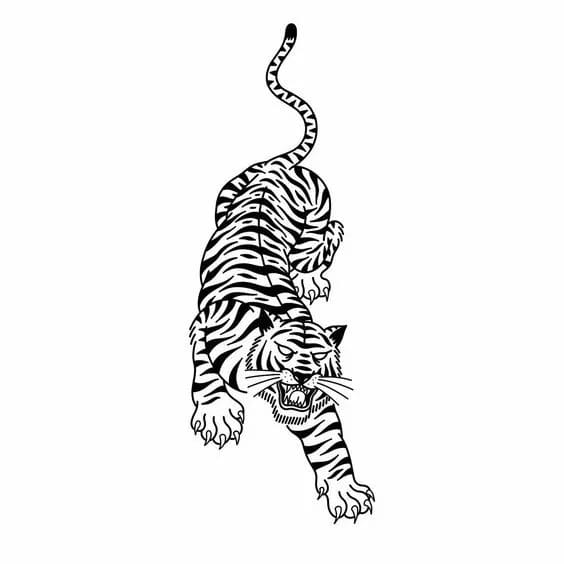 Best 15 Simple Tiger Tattoos To Inspire You Ink Your Skin