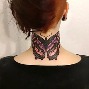 Best 10+ Butterfly Neck Tattoos That Will Inspire You To Ink Your Neck