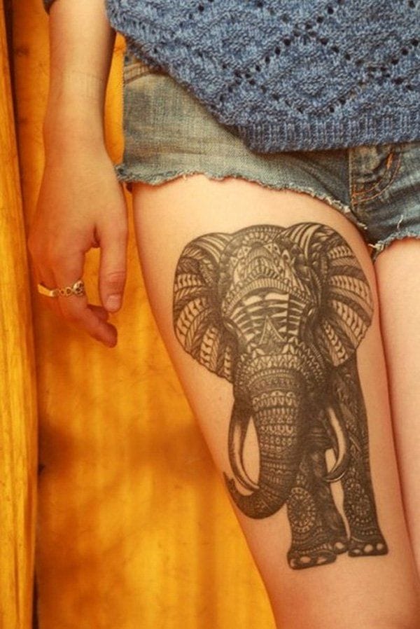 leg-elephant-tattoo