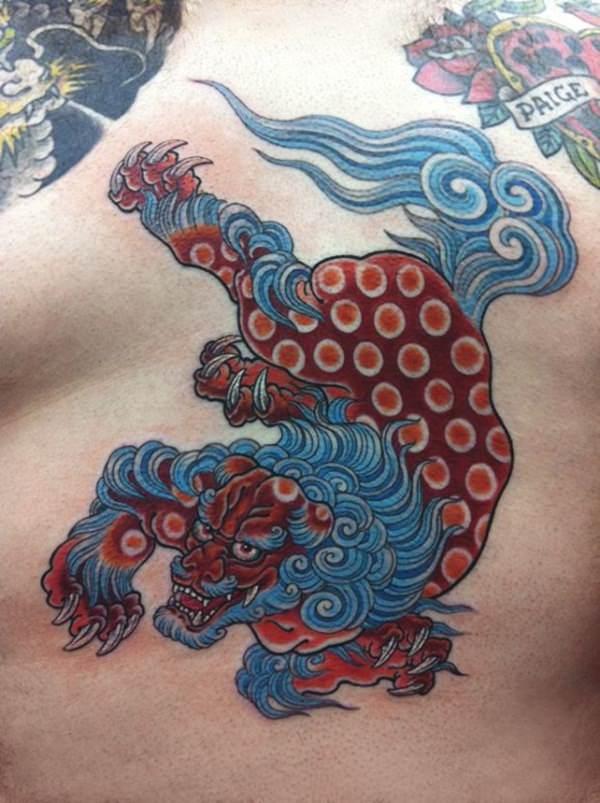 Traditional-Foo-Dog-Tattoo