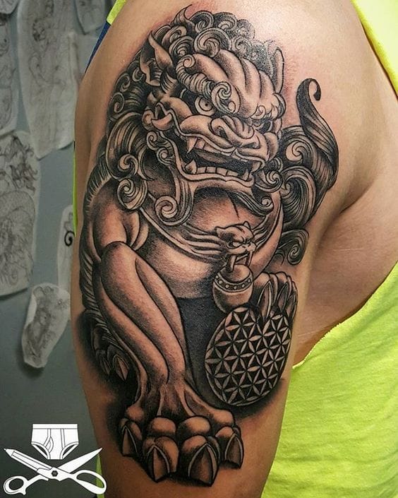 10+ Foo Dog Tattoo Meanings And Designs To Inspire You Ink Your Skin