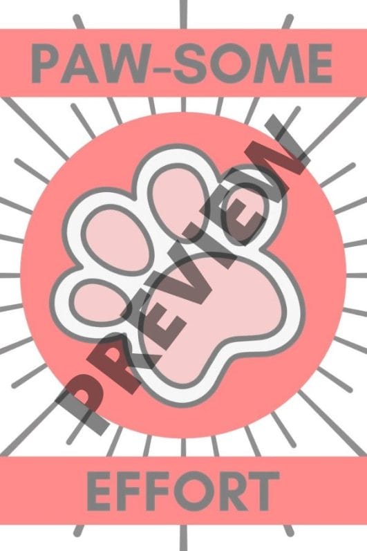 8 Free Dog Paw Printables Download These Fun and Cute Templates