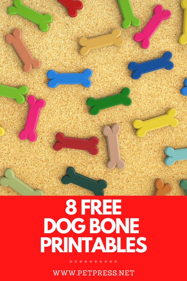 dog bone printables