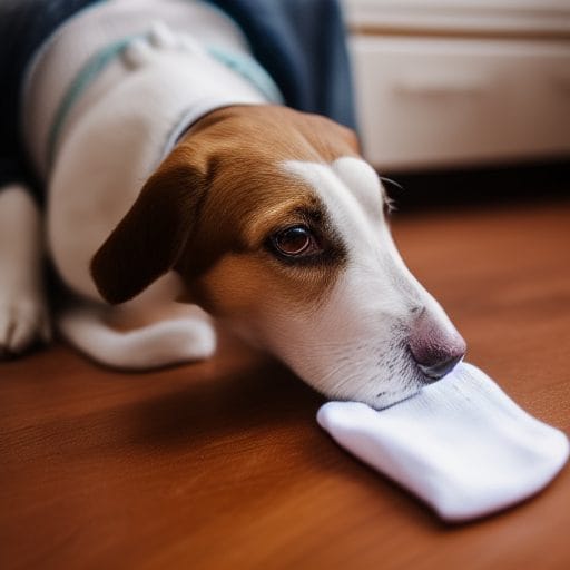 dog-eat-socks