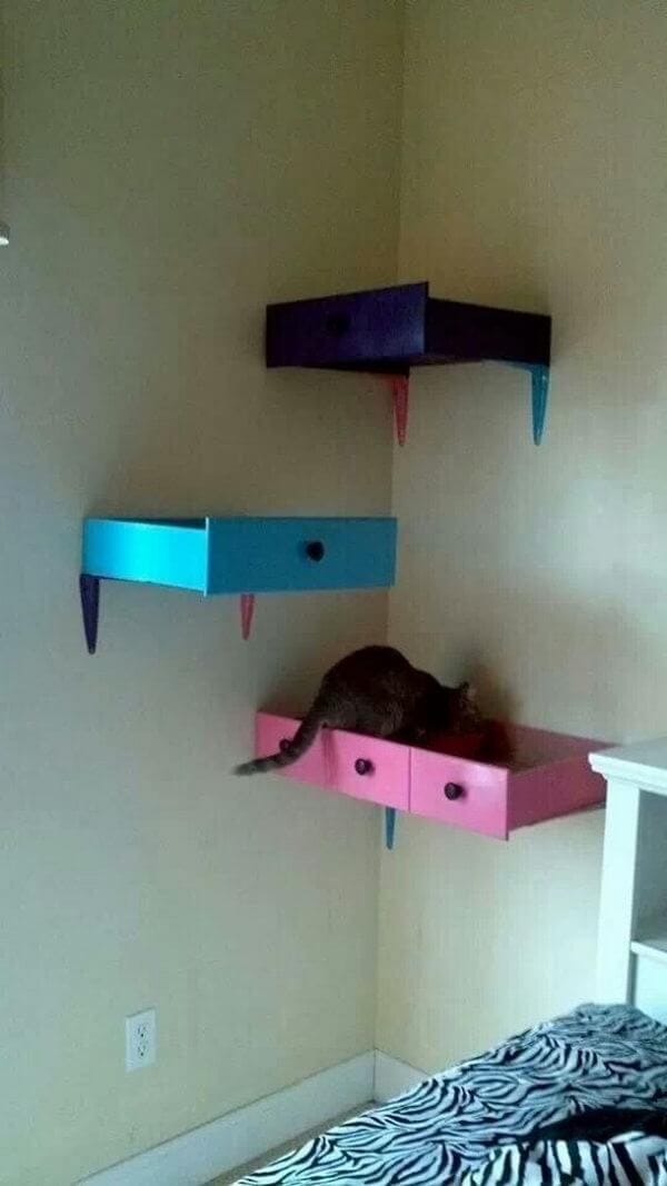 10 DIY Cat Shelves That Look Purrfectly Fabulous