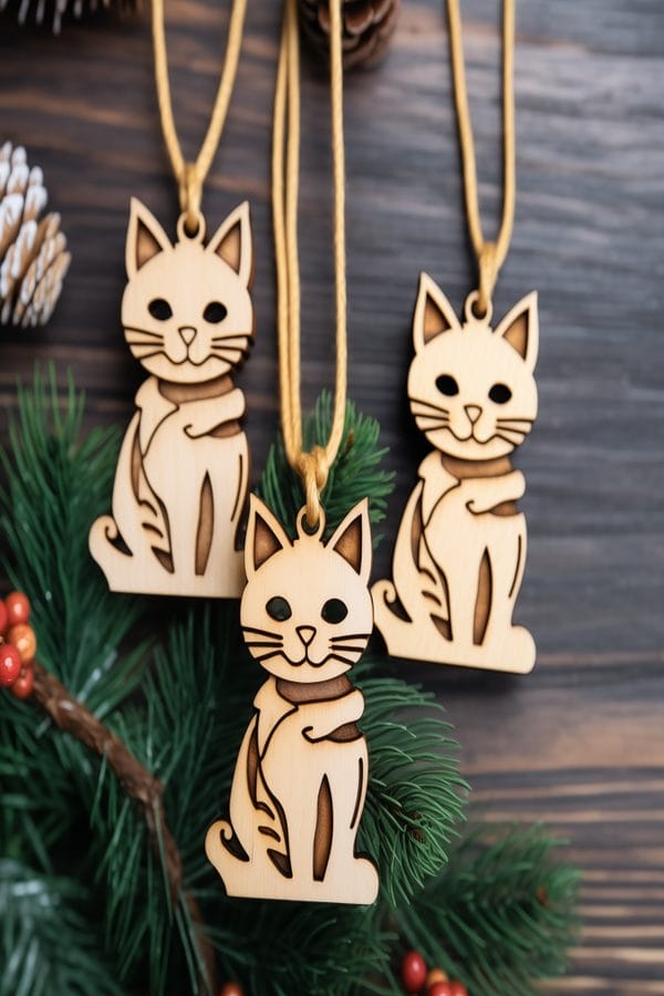 Cat-Shaped_Christmas_Ornaments