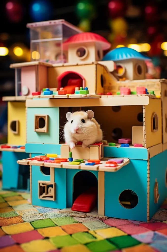 Tissue_box_maze_hamster_hideout
