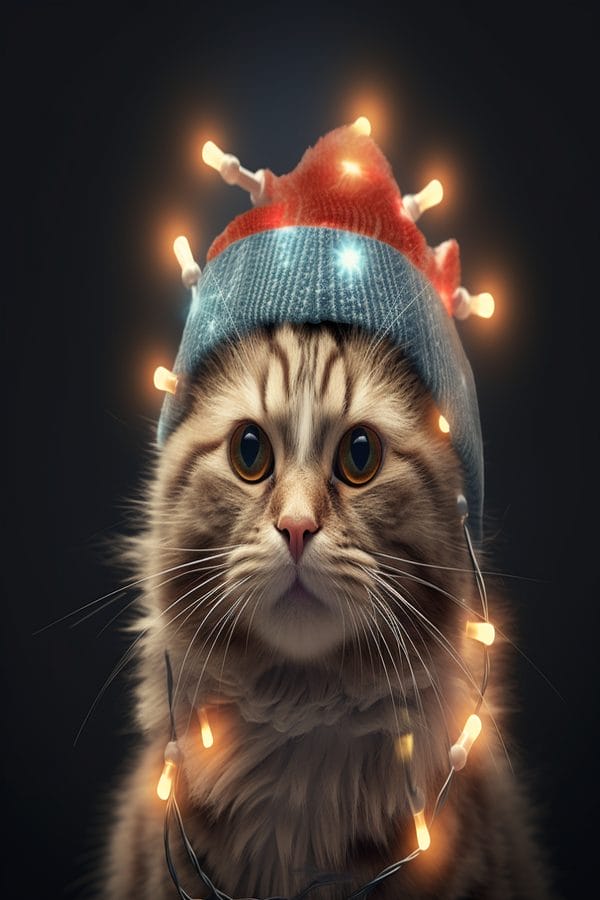 cat_wearing_Christmas_lights_hat