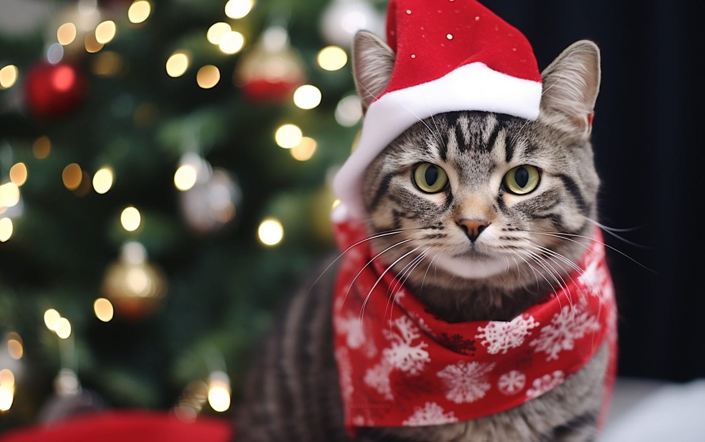 Festive Feline Fashion: A Guide to Cat Christmas Bandanas