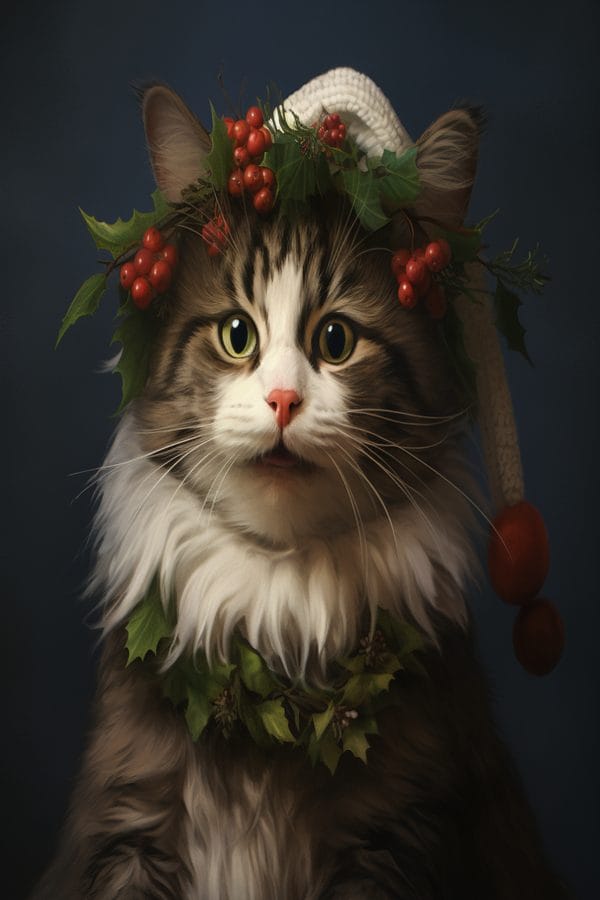cat_wearing_wreath_hat