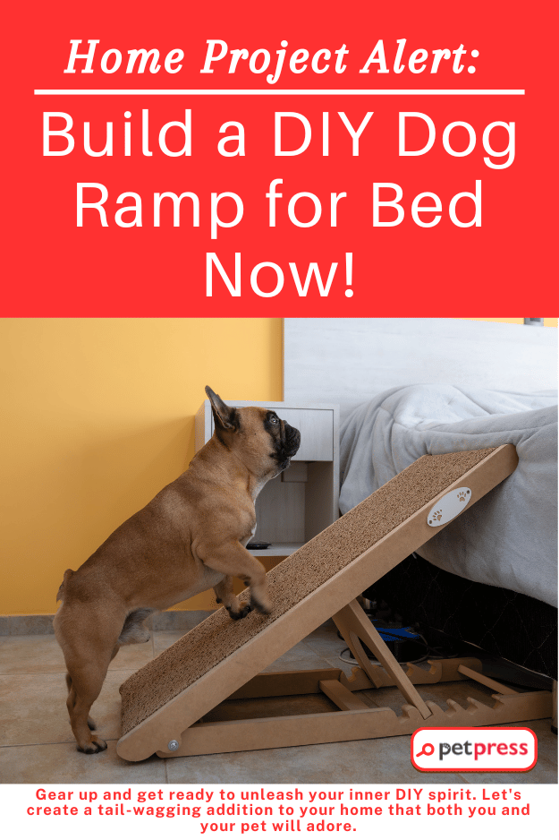 1 DIY Dog Ramp for Bed