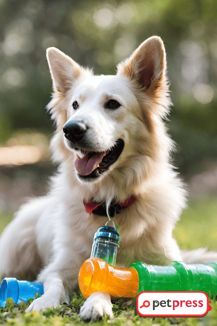 Water Bottle DIY Dog Toys